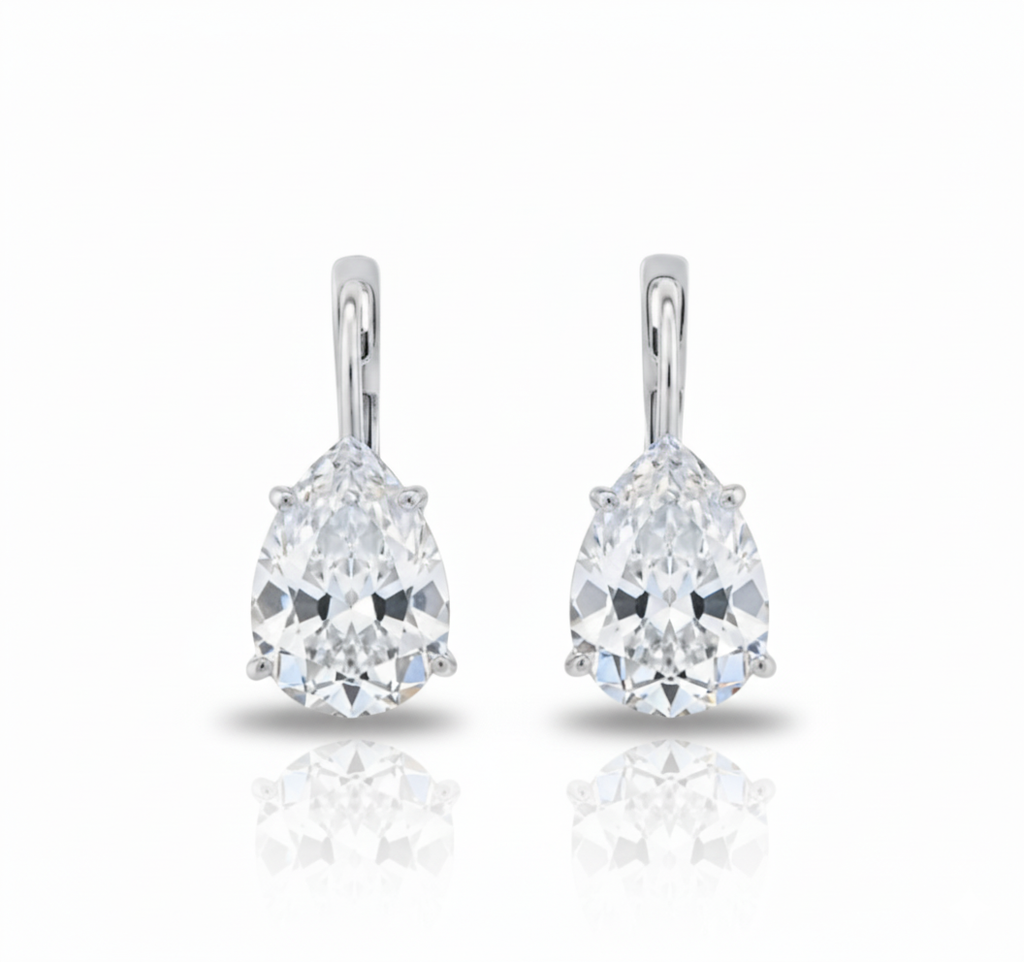 Eclisse Pear Earrings