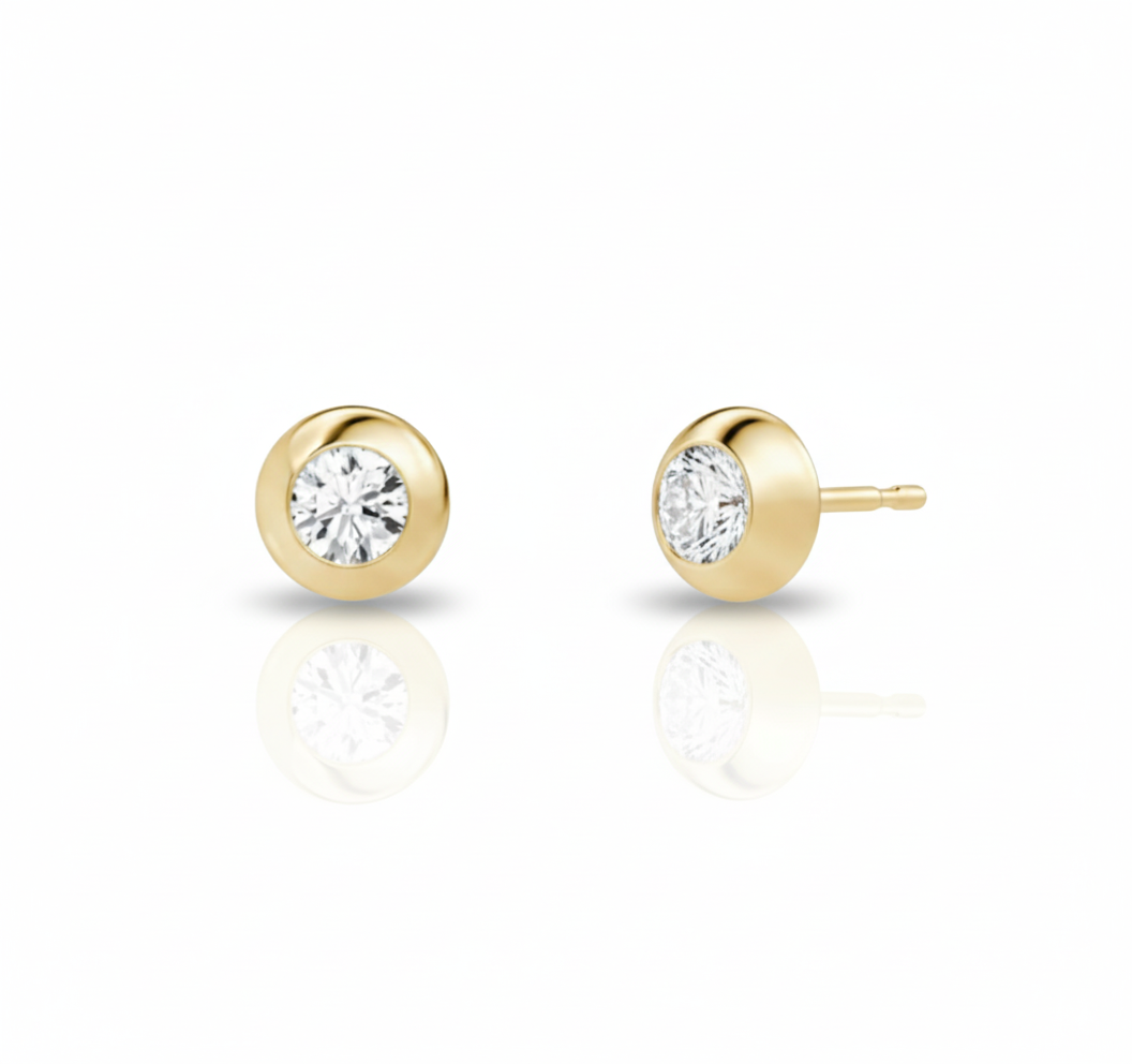 Solea Bezel Studs