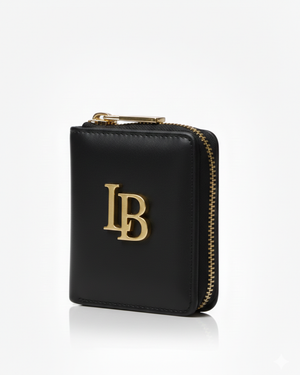 Regents Park Mini Black Plant-Based Leather Wallet ( Available for Pre-order 19th July)