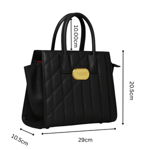 Mini Demi Tote Bag in Black
