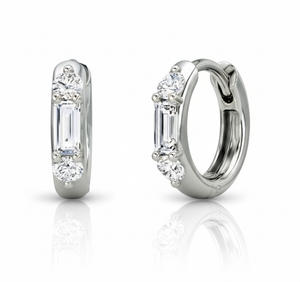 Eterna Baguette Hoops