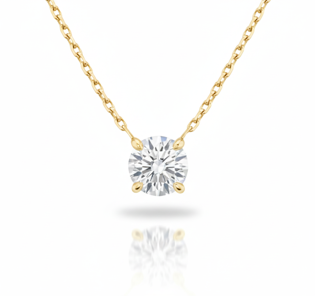 Alira Solitaire Necklace