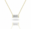 Linéa Baguette Necklace