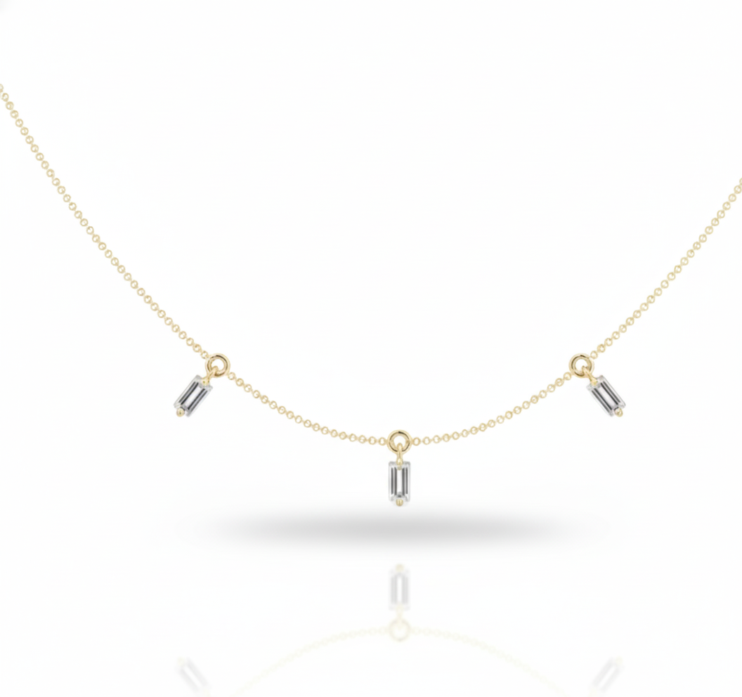 Stellar Trio Necklace
