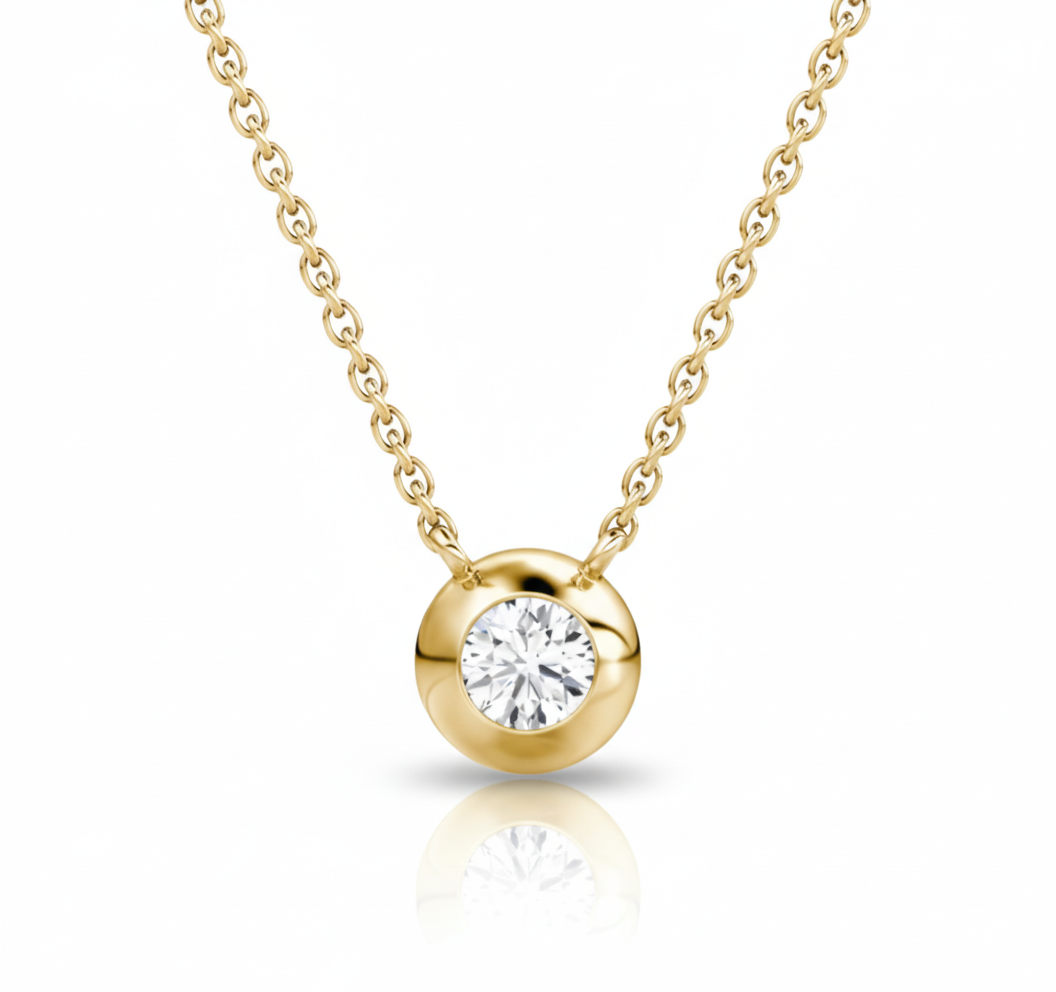 Soléa Bezel Necklace