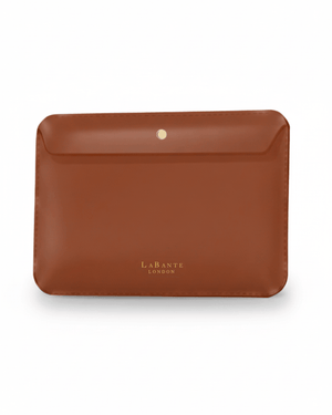 Nutcombe Red Reisepasshülle und zweifach faltbares CC-Etui in Geschenkbox