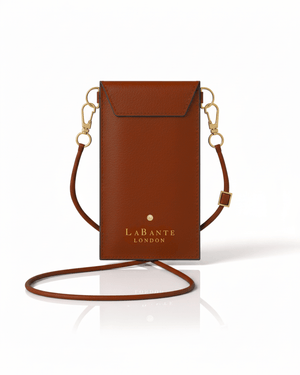 Nutcombe Red Reisepasshülle und zweifach faltbares CC-Etui in Geschenkbox