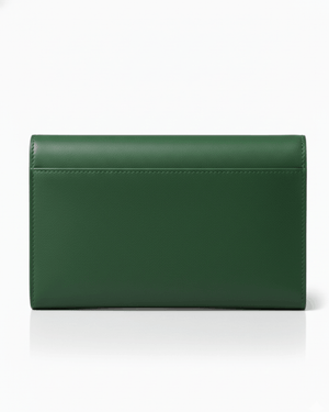 Aspen Forest Green Plant-Based Leather Travel Wallet ( Available for Pre-order July 14th Delivery)