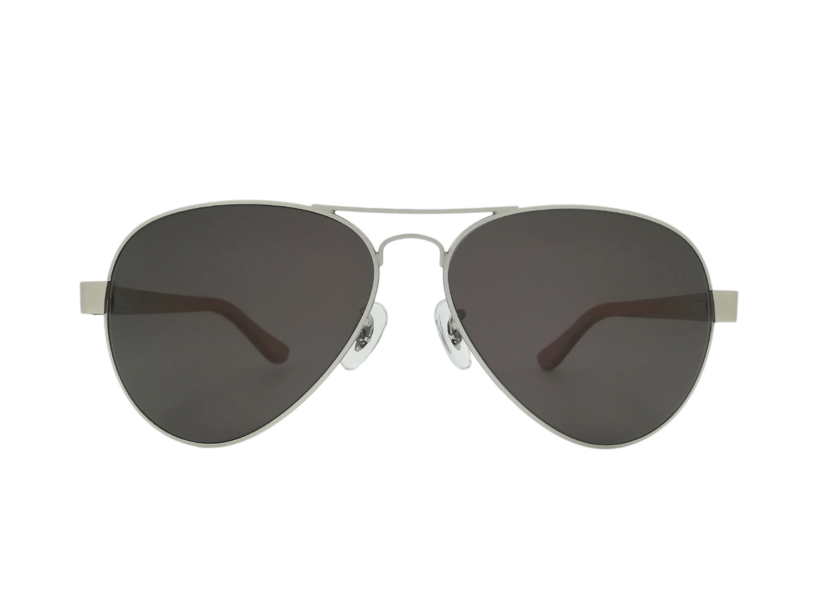 Bailey Beech Aviator Sunglasses in Silver