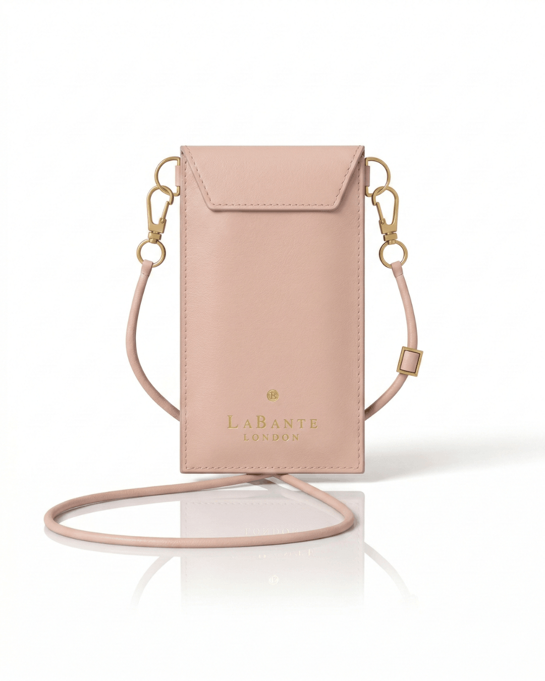pink plant based crossbody and card holder
vegan and cruelty free
