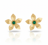 Elora Emerald Studs