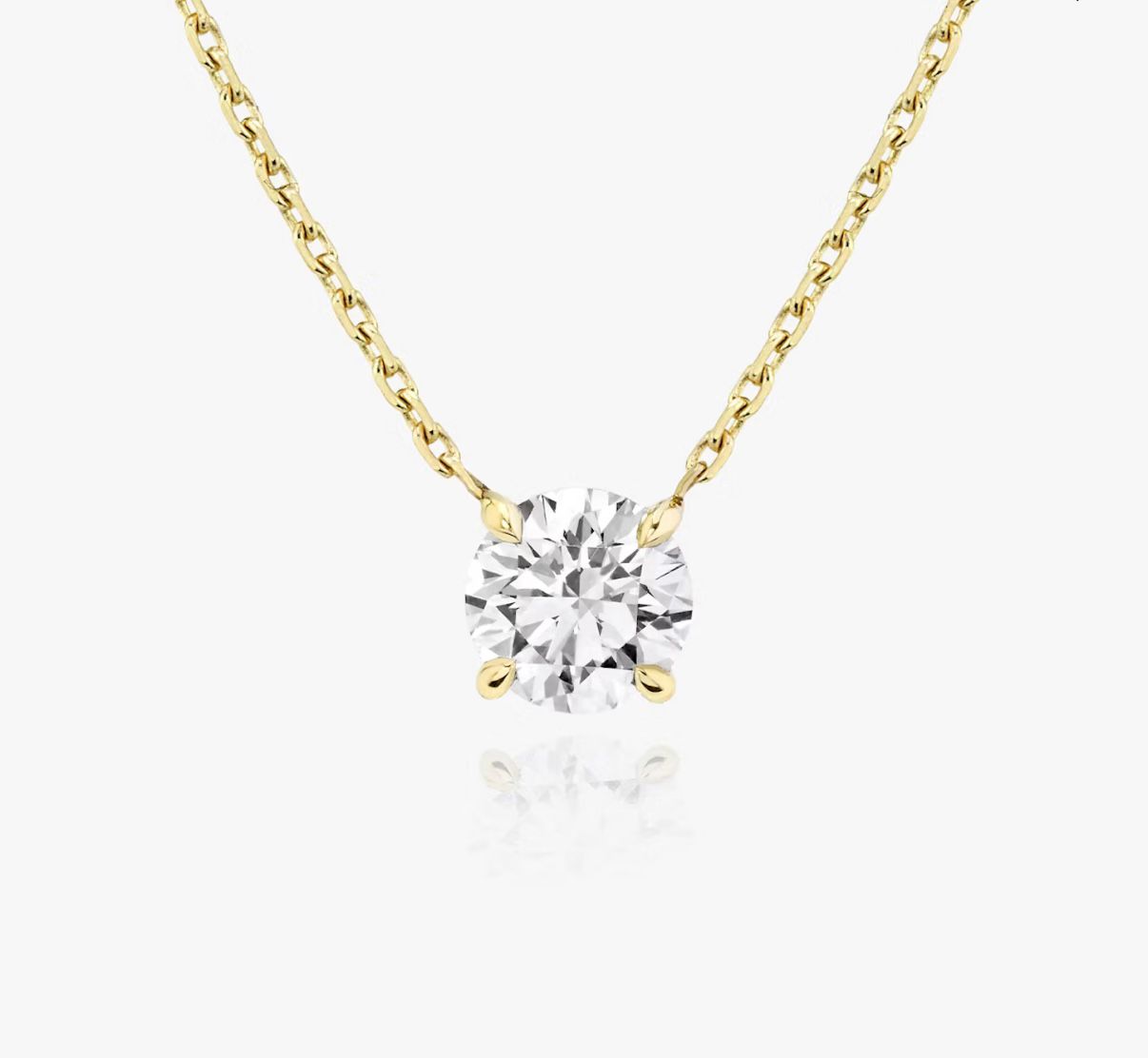 Alira Solitaire Necklace