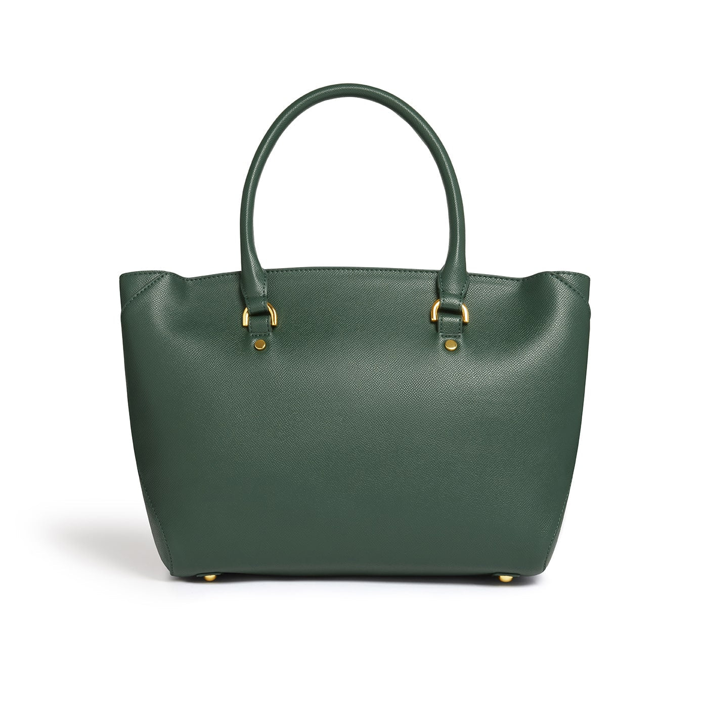 Sophie Forest Green Vegan Tote Bag | Faux leather | Sustainable