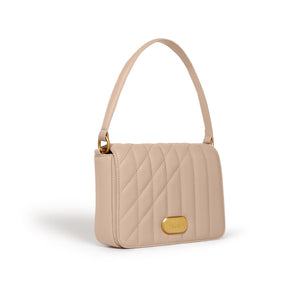 Iris Shoulder Bag in Beige