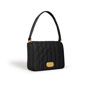 Iris Shoulder Bag in Black