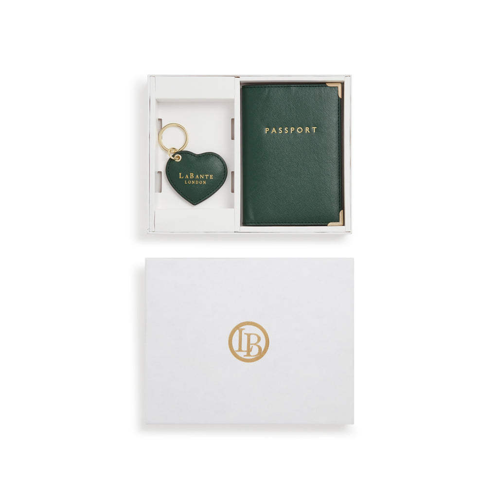 Ash Passport holder & Key chain Gift Box