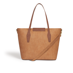 Maple Brown Vegan Shoulder Bag