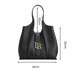 Black shoulder bag leather with measurements
Vegan and Cruelty free