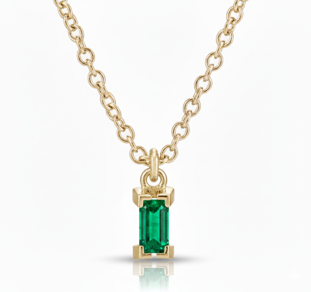 Opaline Emerald Necklace