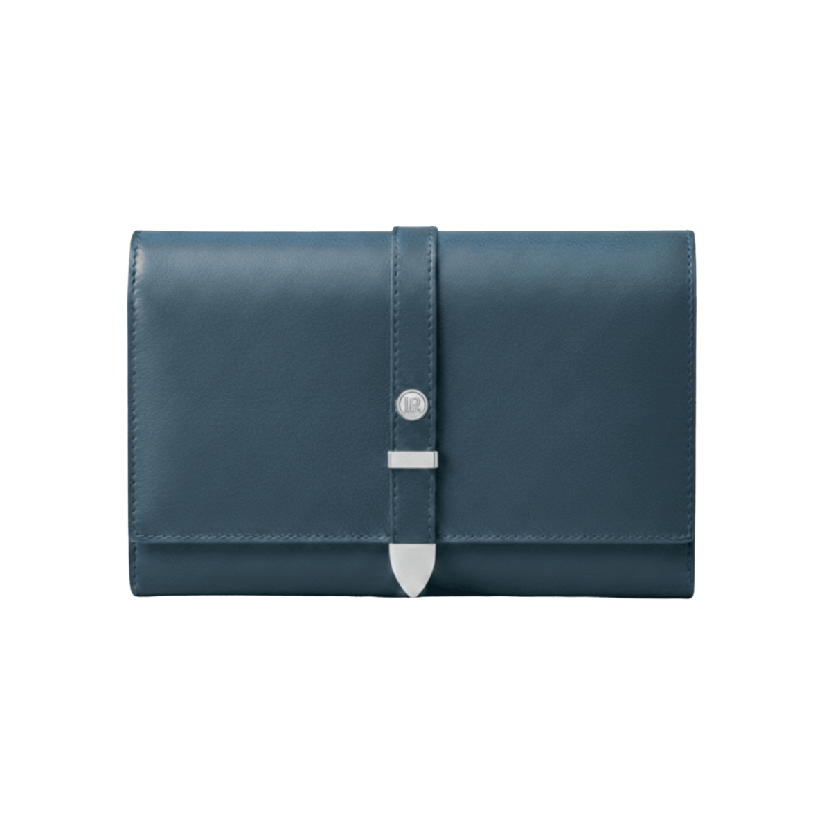 Aspen Navy Blue Plant-Based Leather Travel Wallet ( Available for Pre-order 9th April Delivery)