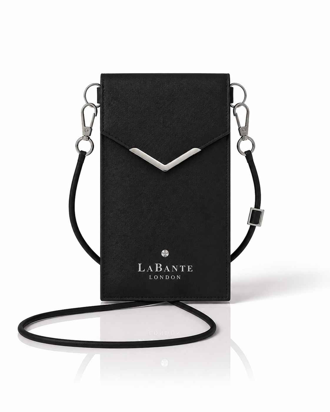 Nutcombe Red Reisepasshülle und zweifach faltbares CC-Etui in Geschenkbox