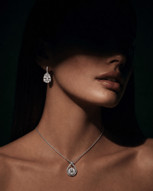 Celeste Teardrop Necklace