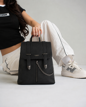 Agnes Schwarzer Damenrucksack