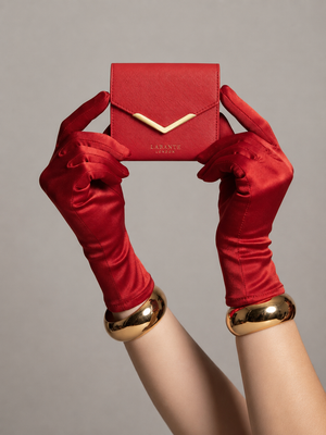 Diana Red Small Vegan Bifold Purse (Waiting List- Arrives 15th July 2026)