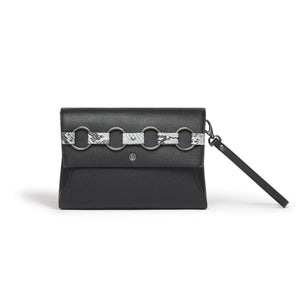 Alder Black Clutch & Cross-Body Bag