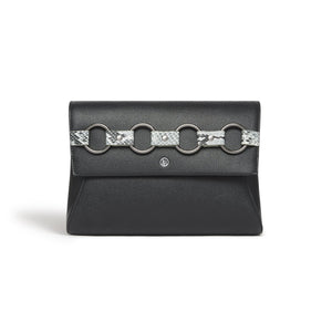 Alder Black Clutch & Cross-Body Bag