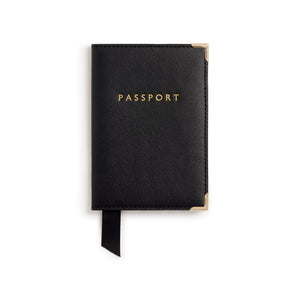 Ash Black Passport holder & Key chain Gift Box