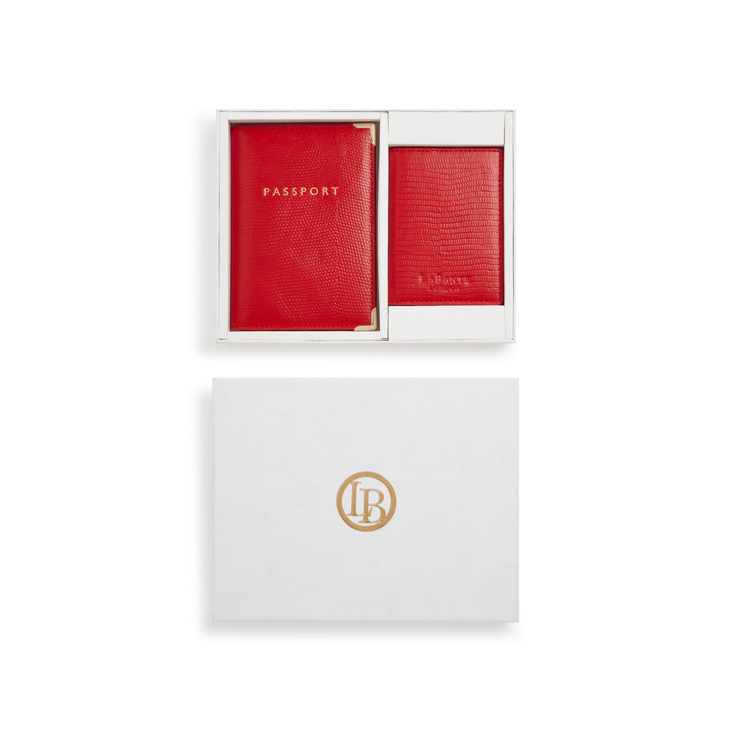 Nutcombe Passport Holder & Credit Card holder Gift Box