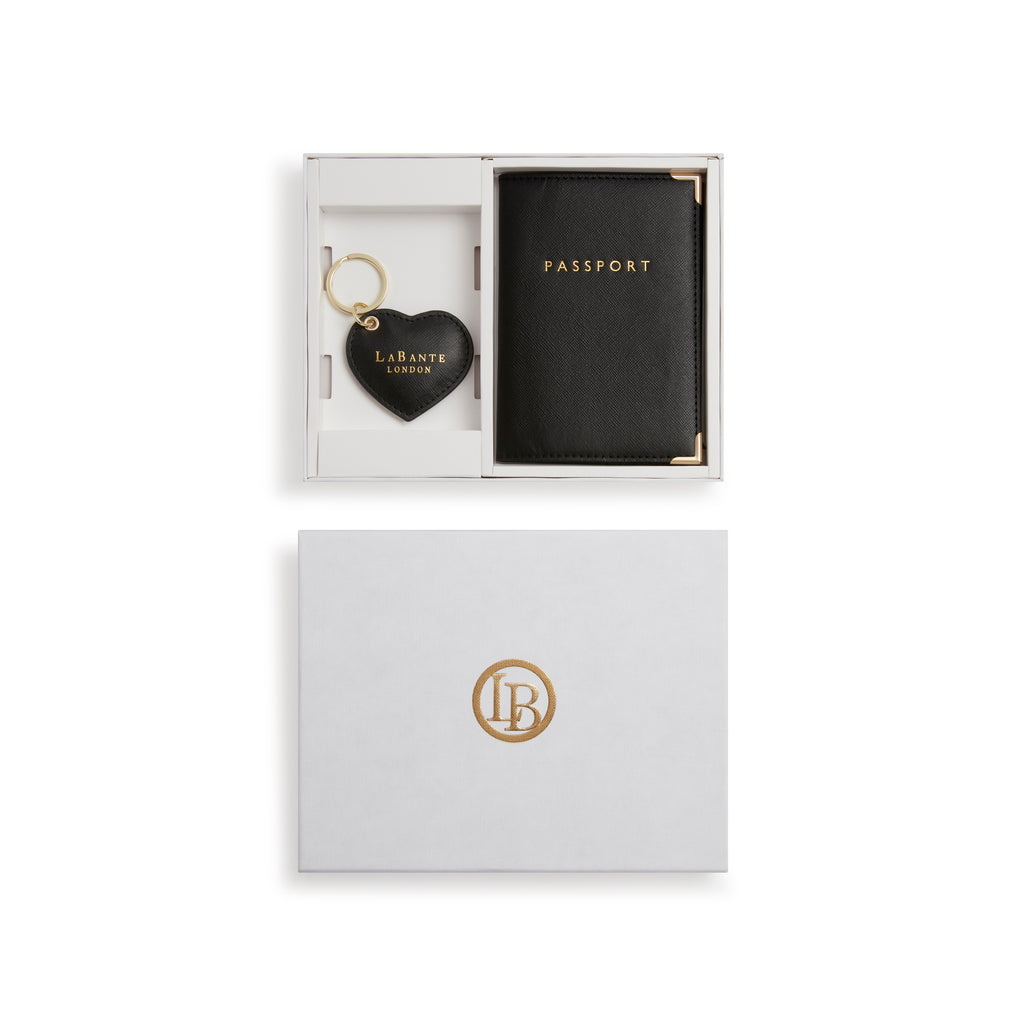 Ash Passport holder & Key chain Gift Box