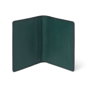 Nutcombe Green Passport Holder & bi-fold CC holder Gift Box