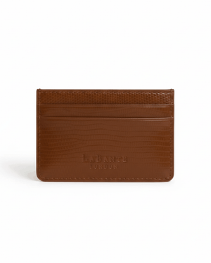 Nutcombe Red Reisepasshülle und zweifach faltbares CC-Etui in Geschenkbox