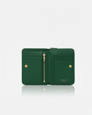 Regents Park Green Plant-Based Leather Wallet ( Available for Pre-order 19th July)