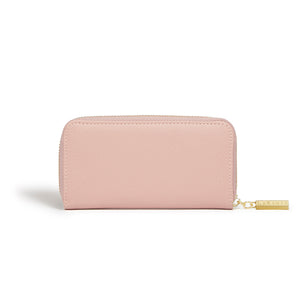 Ellen Pink Zip Around Wallet