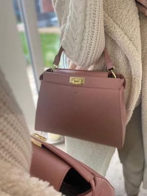 Elm Shoulder Bag in Nude