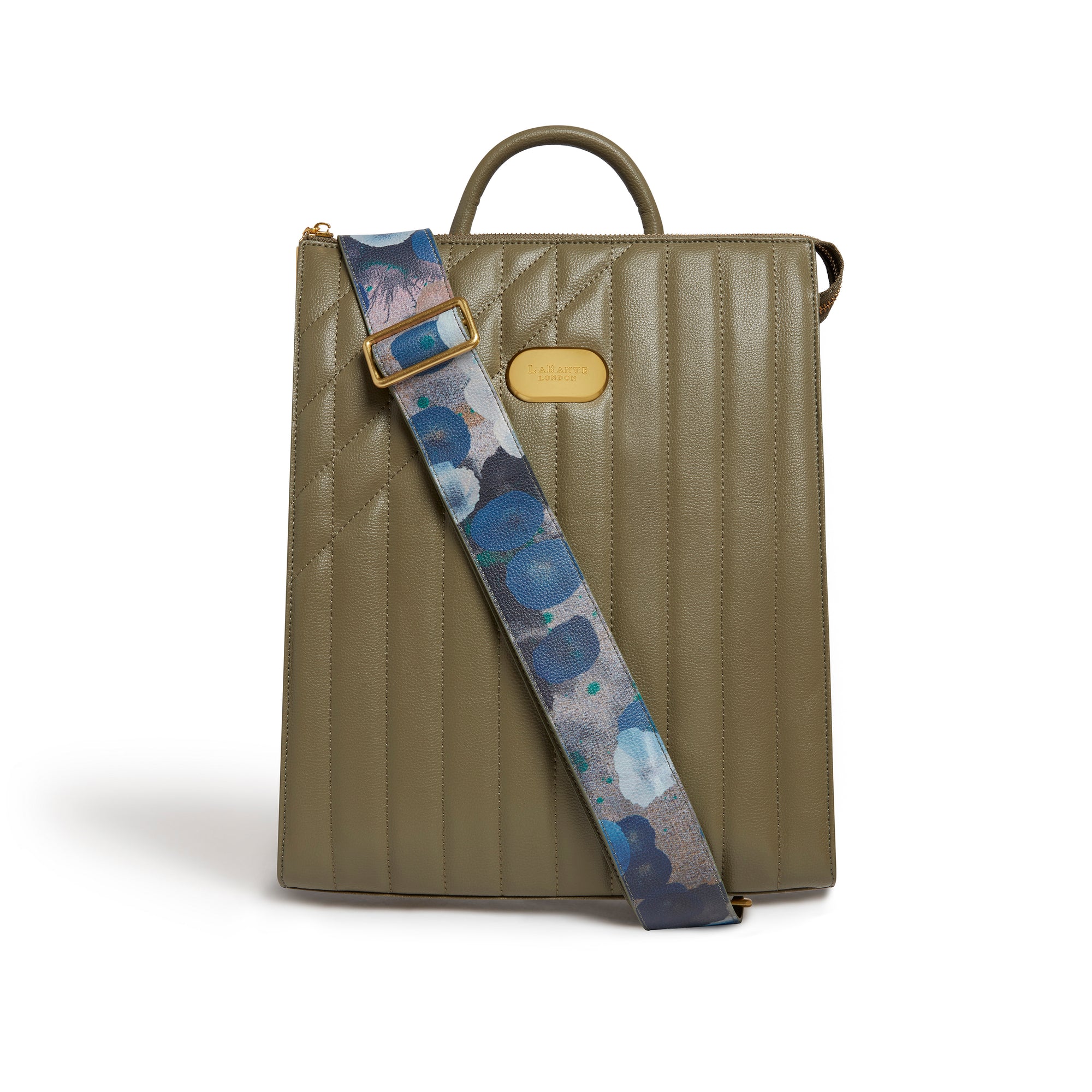 Danai Green Laptop Backpack with shoulder strap 