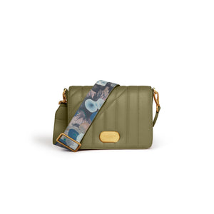 Vegan Iris Sustainable bag in army green