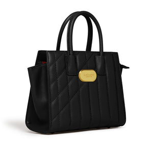 Mini Demi Tote Bag in Black