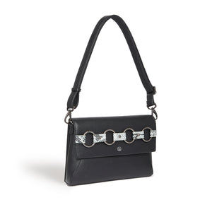 LaBante London Cruelty Free & Sustainable Alder Wristlet Vegan Clutch and Cross Body bag 