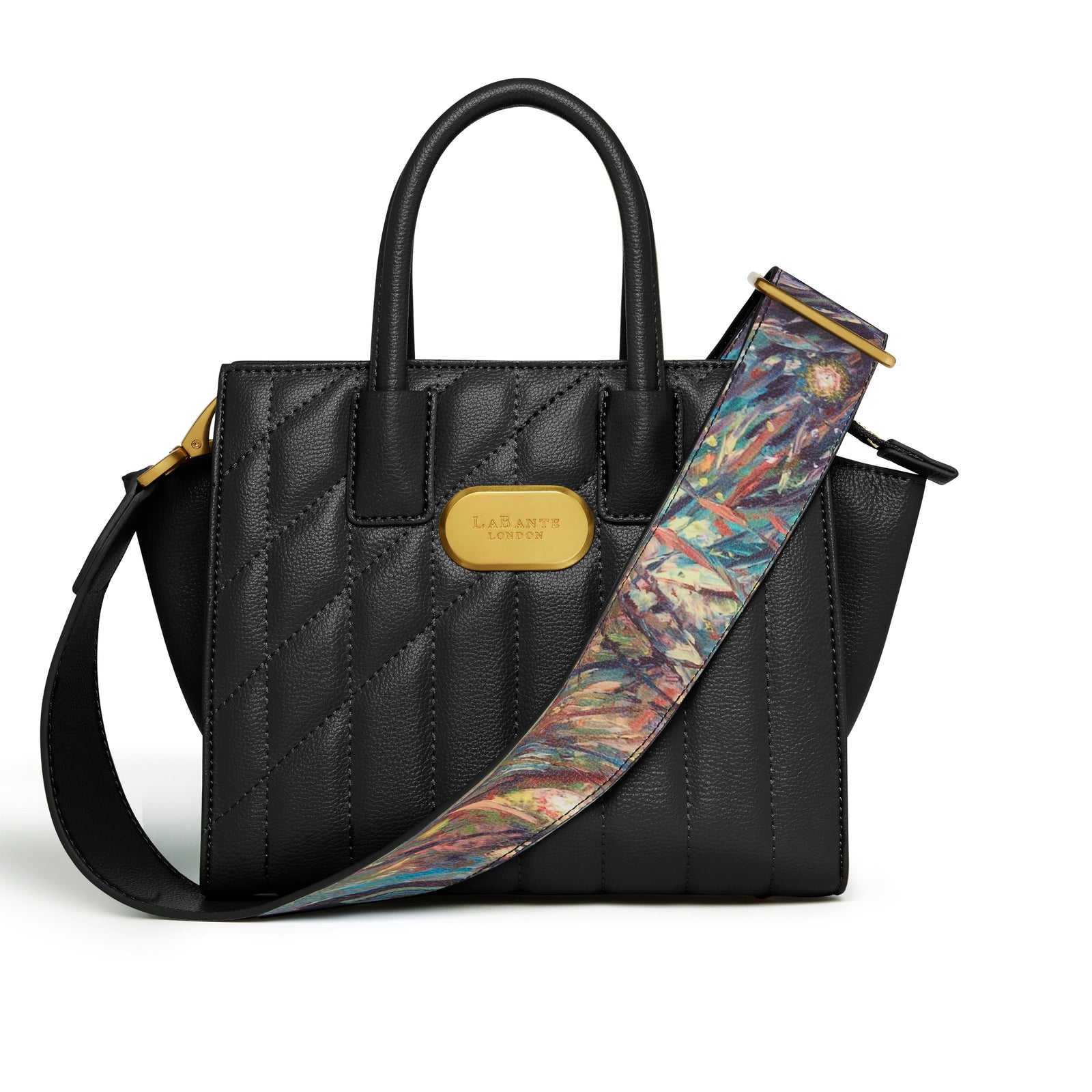 Mini Demi Black Tote & Crossbody Bag Vegan & Cruelty-FRee