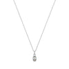 Enigma sterling silver necklace