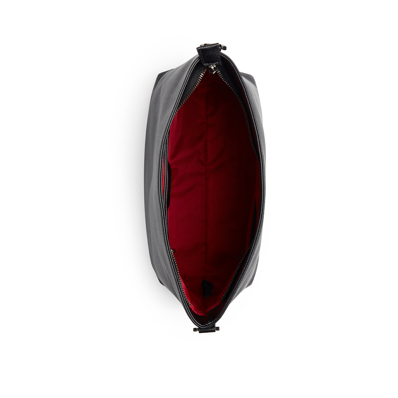 Red recycled plastic bottle interiors