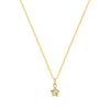 Divine Star Gold plated sterling silver Necklace