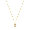 Enigma Gold plated sterling silver Necklace
