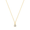Infinity Gold plated sterling silver Necklace