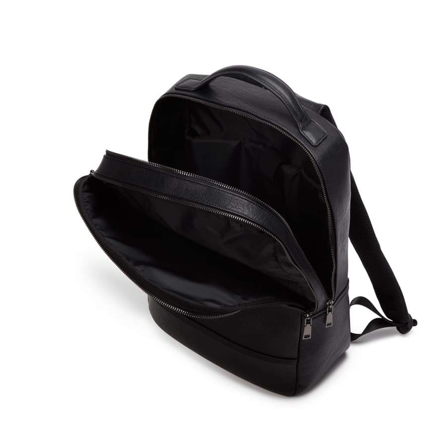 Acacia Black Laptop Backpack | Vegan Backpacks