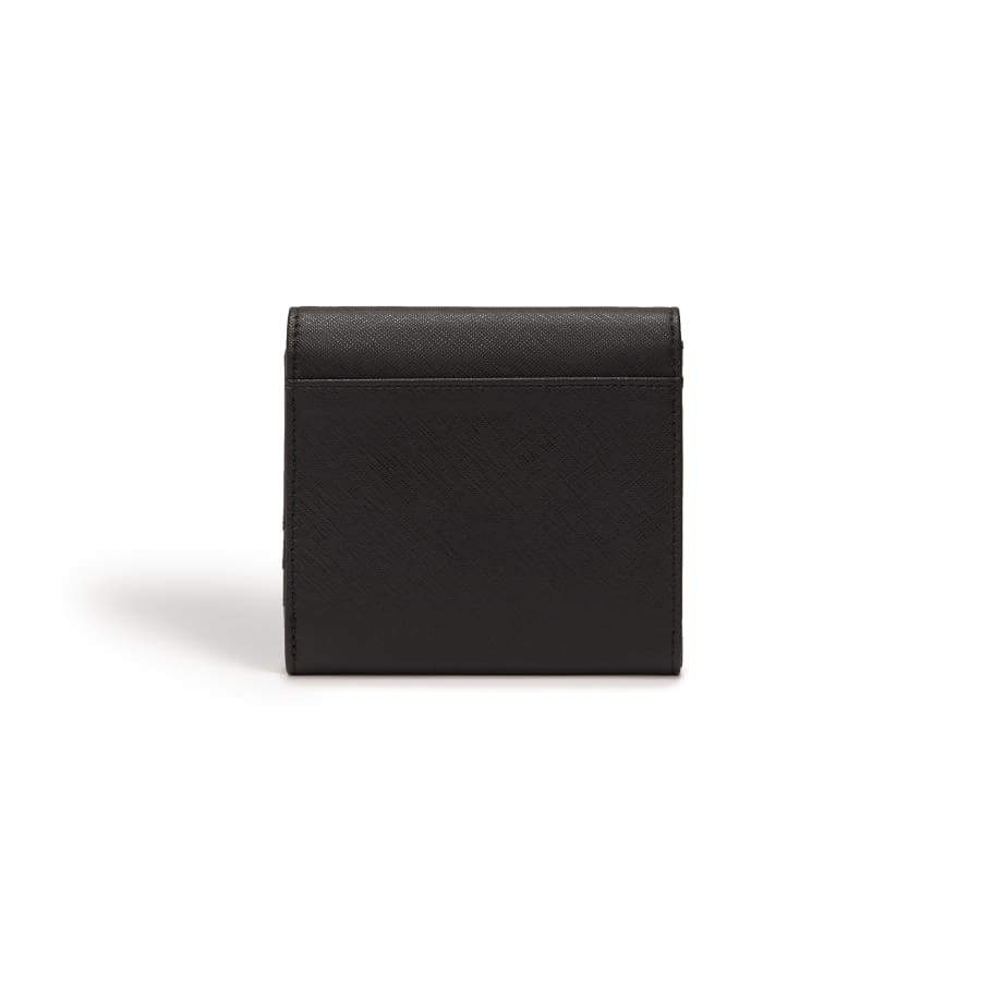 Diana Black Small Vegan Bifold Purse